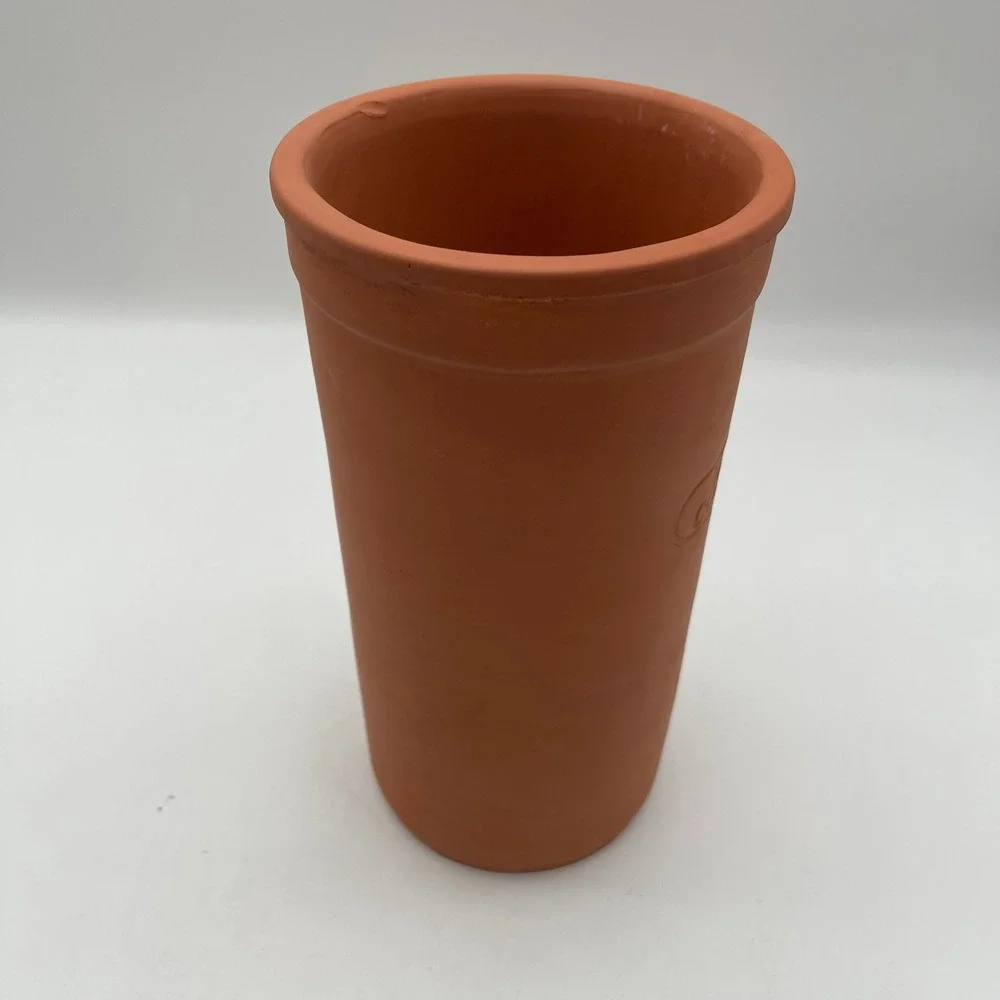 Terracotta Wine Cooler Natural Clay Evaporative Chiller with Drip Tray Base